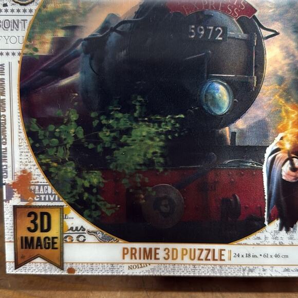 Wizarding World Harry Potter 3d image 500 piece puzzle never opened 24 x 18 in - Picture 3 of 8